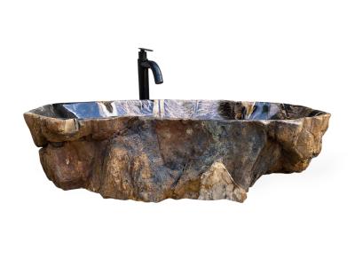 AUTHOR SINK IN PETRIFIED WOOD RIBEIRA