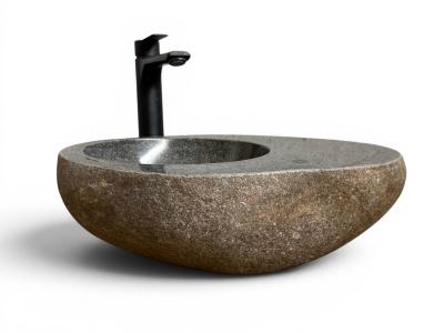 COMPACT NATURAL STONE SINK LEO