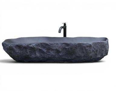 IMPOSING DARK STONE SINK NUBIA