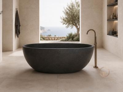 DUNKLE HARZBADEWANNE ROUSILLON