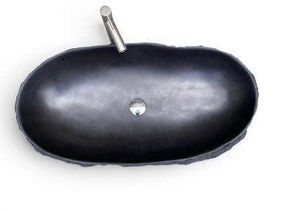 MATTE BLACK LAVA STONE SINK CYPRUS