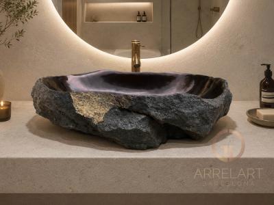 LAVABO DE PIEDRA DE LAVA STELLER