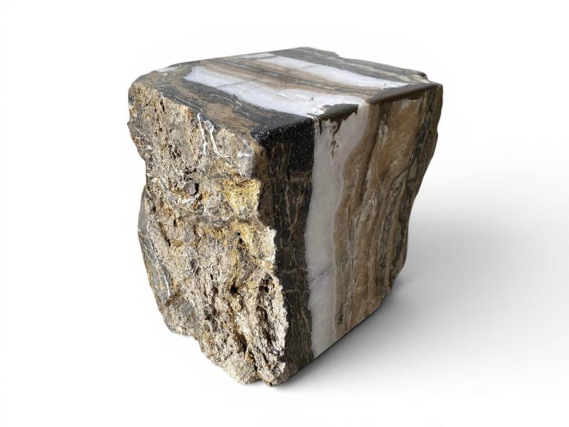 TABLE D APPOINT EN PIERRE ONYX BELMONT