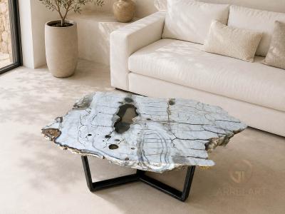 WHITE STONE COFFEE TABLE BAUSEN