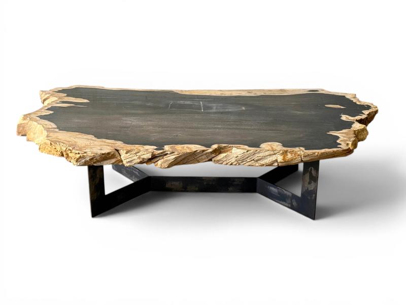 TAVOLO NERO IN PIETRA FOSSILE INNSBRUCK