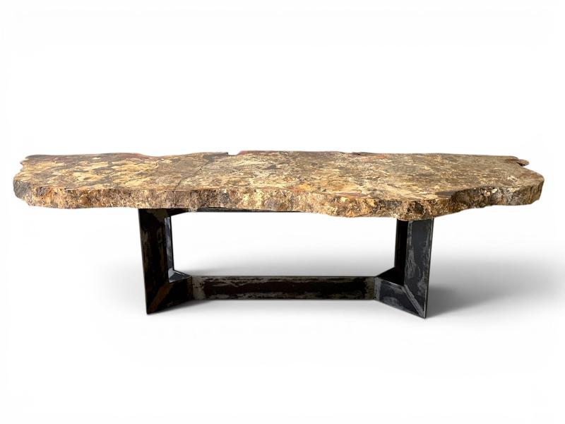 TABLE BASSE AUX COULEURS NATURELLES
