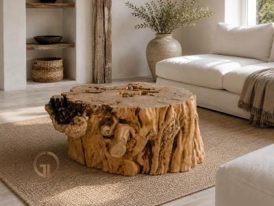 SOLID WOODEN COFFEE TABLE SORRENTO
