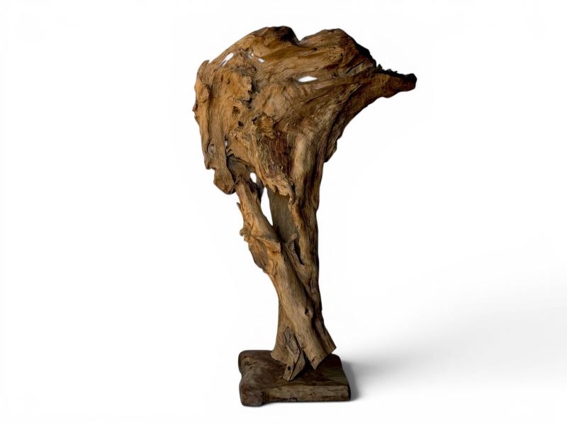 SCULTURA RUSTICA IN LEGNO SUZANNE