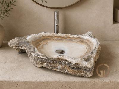 LAVABO DE PEDRA D'ONIX POSITANO