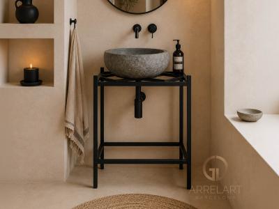 MEUBLE DE SALLE DE BAIN EN FER DHALIA