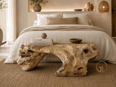 WOODEN BENCH NADINE