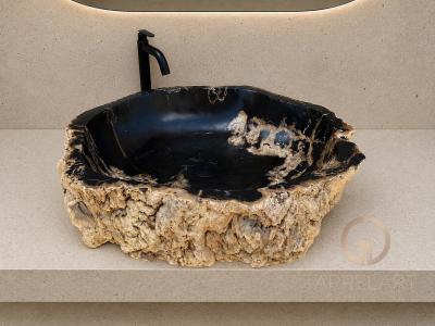 STEINWASCHBECKEN IN NATÜRLICHEN FARBEN LOUVRE