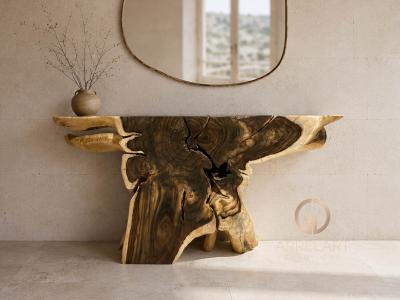 WOODEN CONSOLE SIMONE