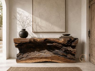CONSOLLE ESOTICA IN LEGNO CASCAIS