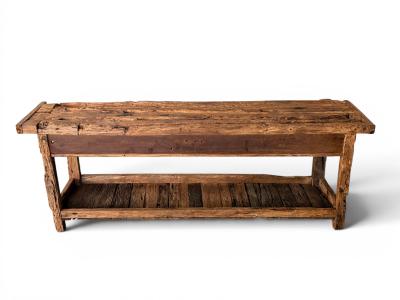 MUEBLE DE BAÑO DE TECA ANTIGUA POL
