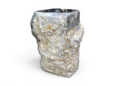 LAVABO FREESTANDING IN MARMO VOLTERRA
