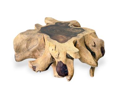 MESA DE CENTRO DECORATIVA DE MADERA ARUNA