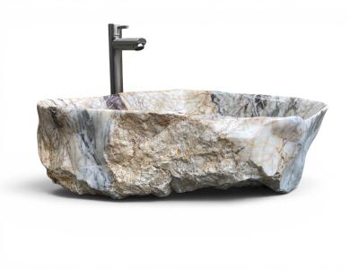 EXKLUSIVES WASCHBECKEN AUS MARMOR KENIA