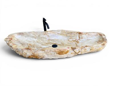 FOSSILIZED WOODEN WASHBASIN LEGIAN