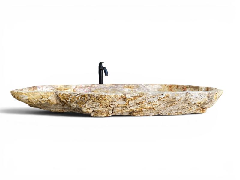 VERSTEINERTES HOLZ WASCHBECKEN LEGIAN