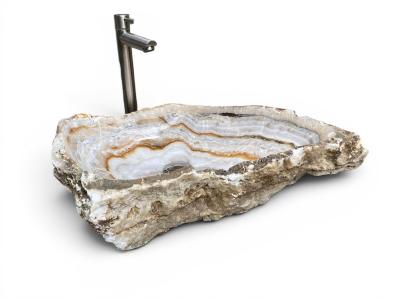 LAVABO DE PEDRA D ONIX DO MAR