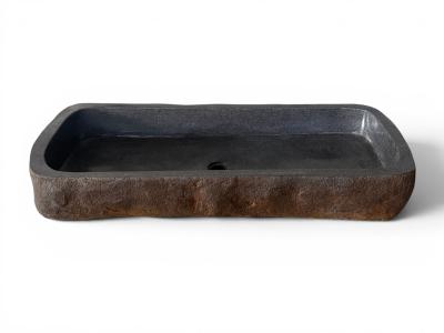 ELONGATED SINK BROWN TERRAZZO NIAMEY