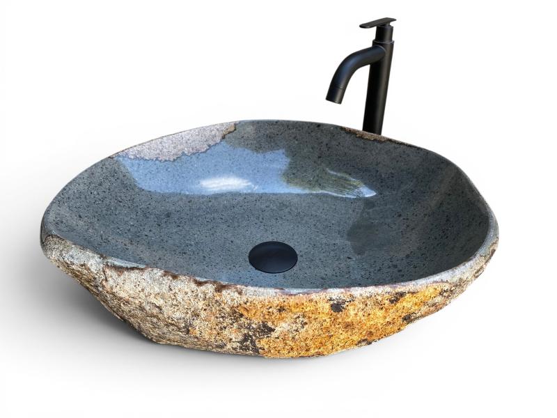 LAVABO DE COLORES PIEDRA CONTRASTES LAKE