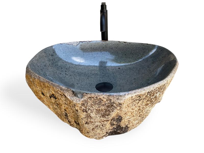 LAVABO DE COLORES PIEDRA CONTRASTES LAKE