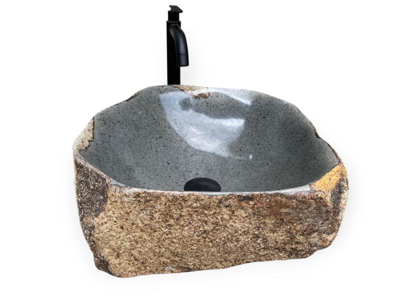 NATURAL COLOURED STONE WASHBASIN LEVANZO