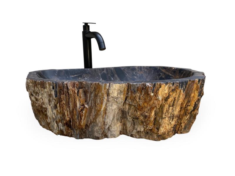 VASQUE A POSER EN BOIS PETRIFIE SYDNEY