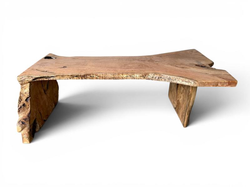 TAVOLO A FORMA DI L IN LEGNO NATURALE PORTOFINO