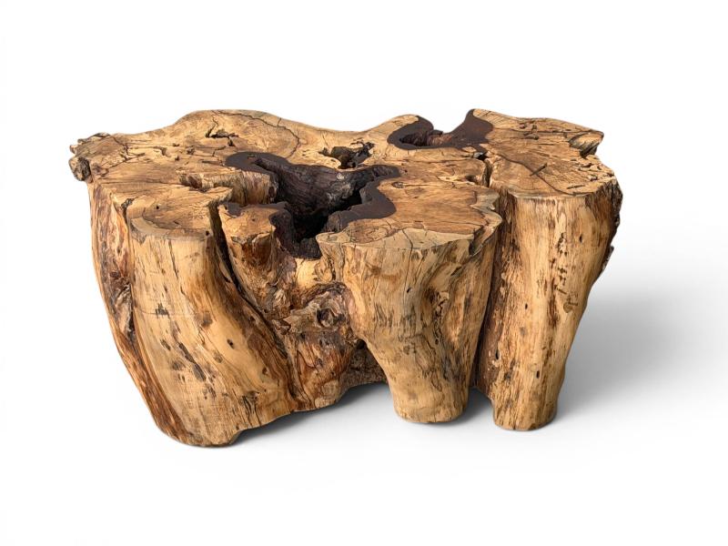 TAVOLINO MASSICCIO IN LEGNO DI TAMARINDO AZORES