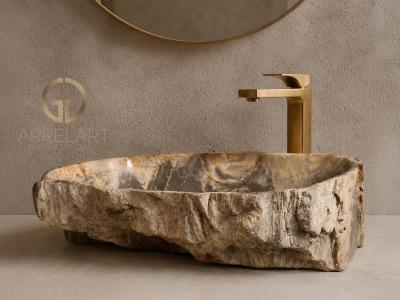 LAVANDINO IN LEGNO FOSSILE MOANDA
