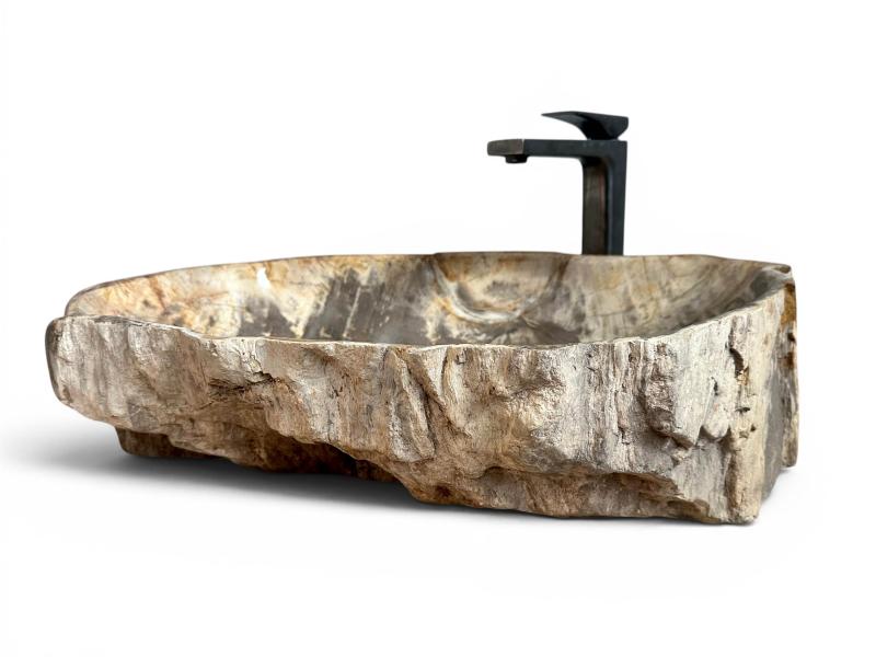 LAVANDINO IN LEGNO FOSSILE MOANDA
