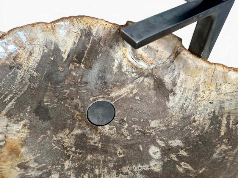 LAVANDINO IN LEGNO FOSSILE MOANDA