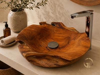 TEAK WOOD WASHBASIN GYALA