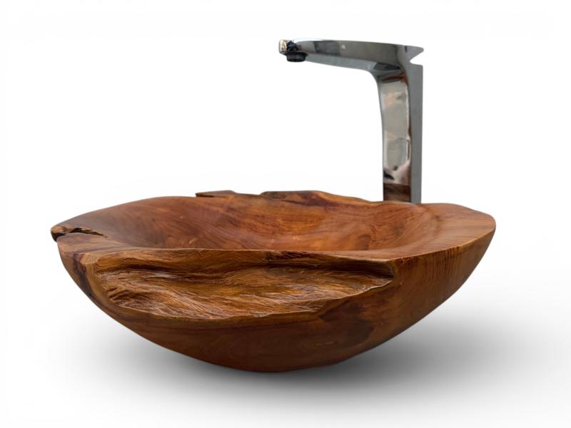 EXCLUSIVE TEAK WOOD WASHBASIN GYALA