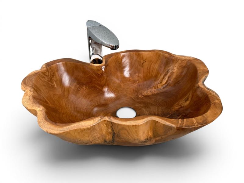 LAVABO DE MADERA MACIZA LOGAN