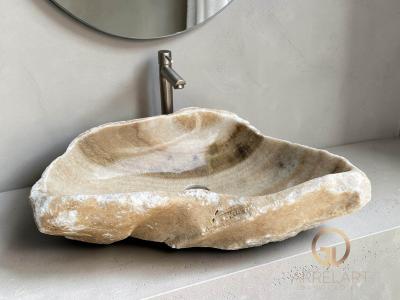 LAVABO OVALADO DE ÓNIX TIFFANY