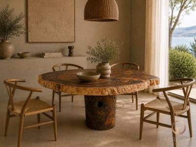 MESA PRINCIPAL DE MADERA DE SUAR ALPHA