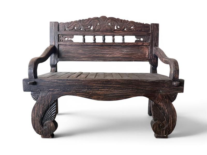 TEAK WOOD BENCH GROGU