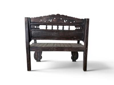 BUY CLASSIC TEAK WOOD BENCH GROGU
