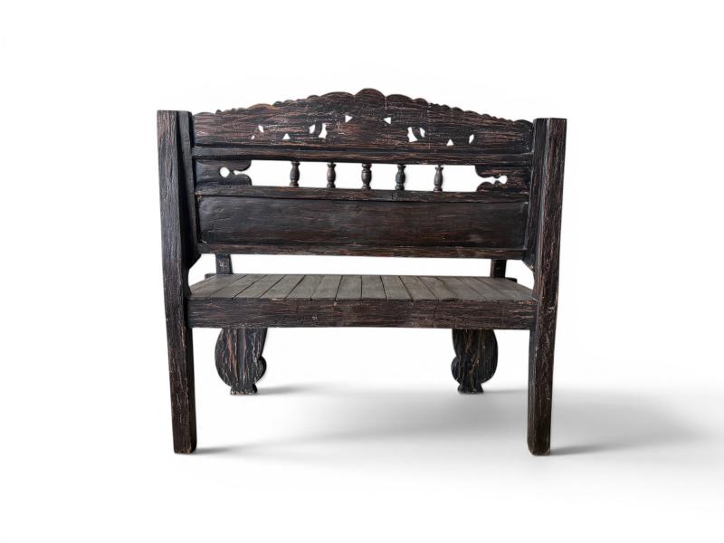 COMPRAR BANQUETA CLASICA DE MADERA DE TECA GROGU