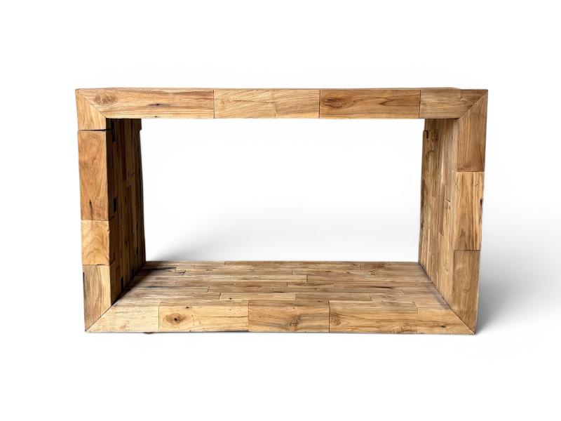 AGED WOOD BATHROOM VANITY PIETRO
