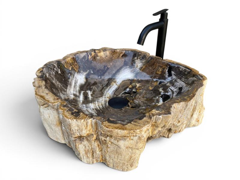 COMPRAR LAVABOS DUALES DE MADERA FOSILIZADA DORM