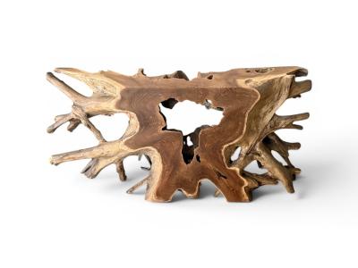 BUY RUSTIC NATURAL WOOD CONSOLE