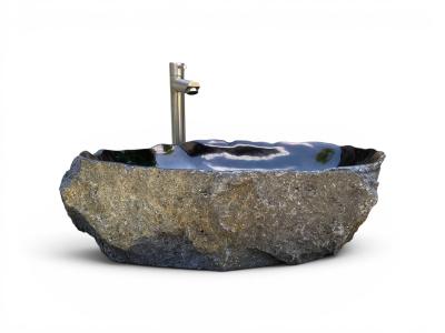EXKLUSIVES WASCHBECKEN AUS LAVASTEIN SHIVA