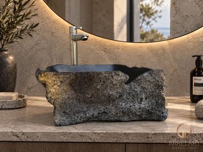 LAVABO DE PEDRA DE LAVA VALLS
