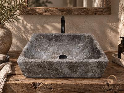 LAVABO MATE DE MARMOL SENJA