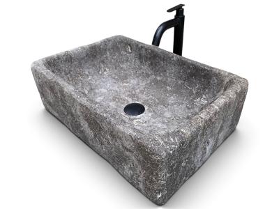LAVABO EN PIERRE DE MARBRE MATE SENJA